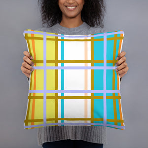 Modern Tartan Cushion