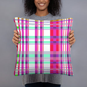 Modern Tartan Cushion