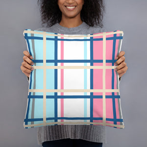 Modern Tartan Cushion