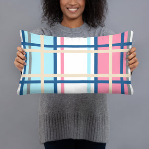 Modern Tartan Cushion