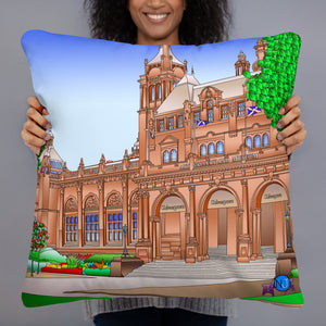 Kelvingrove Art Gallery Glasgow Cushion/Pillow