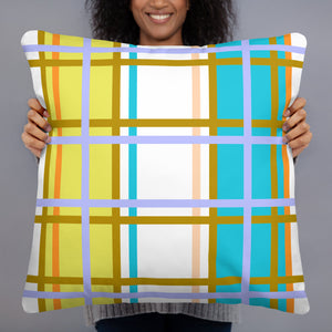 Modern Tartan Cushion