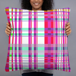 Modern Tartan Cushion