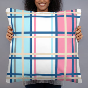 Modern Tartan Cushion