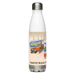 Transport Museum Art Gallery Stainless Steel Water Bottle