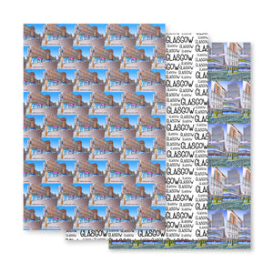 Sauchiehall Street Glasgow Wrapping paper sheets x 3