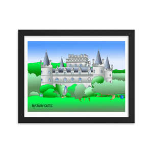 Inveraray Castle Framed poster