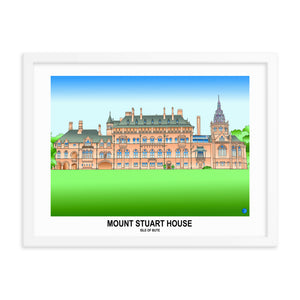 Mount Stuart Framed poster