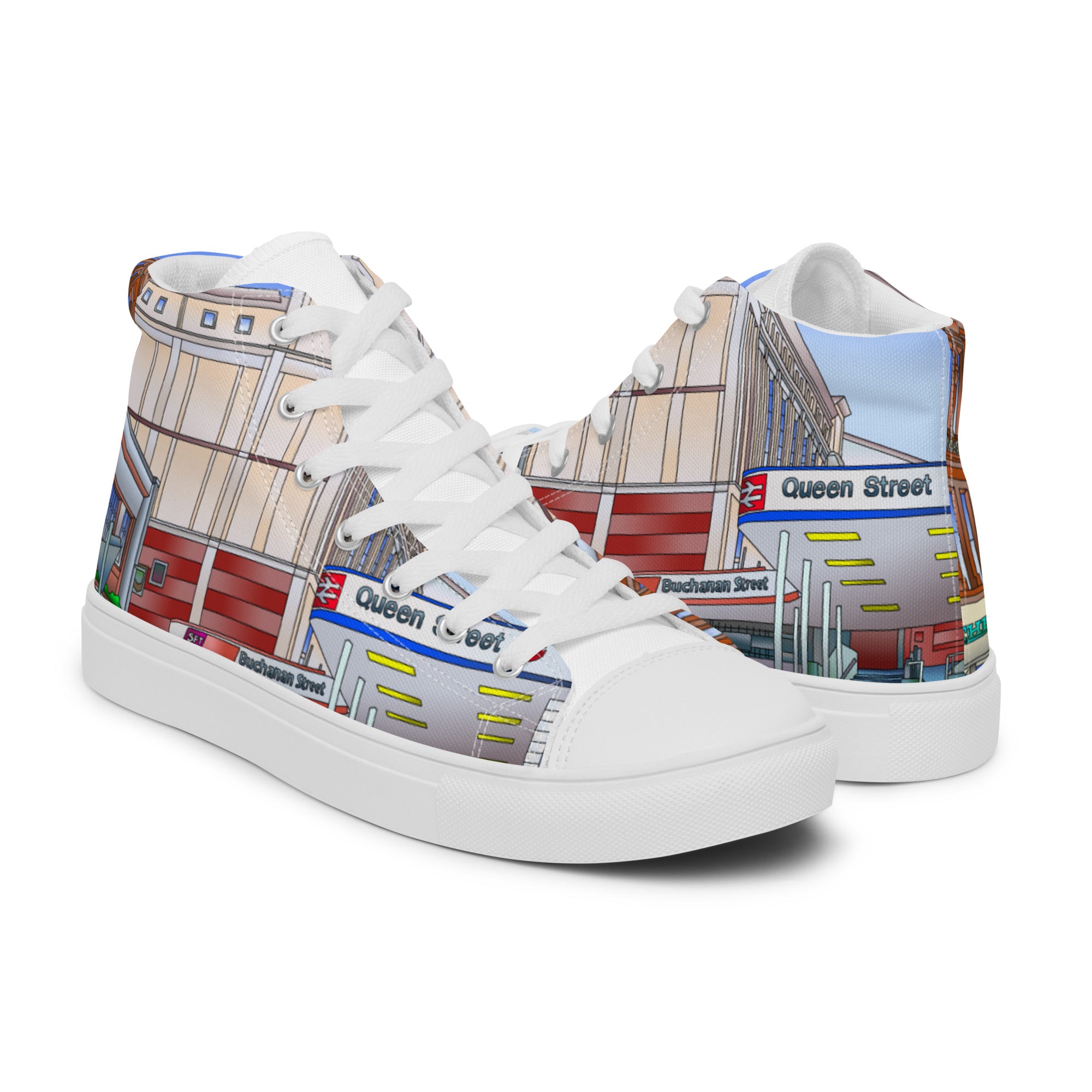 Men's street canvas store high top sneaker